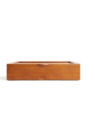 AHŞAP TAKI KUTUSU 6 BÖLMELİ 34X19X8CM