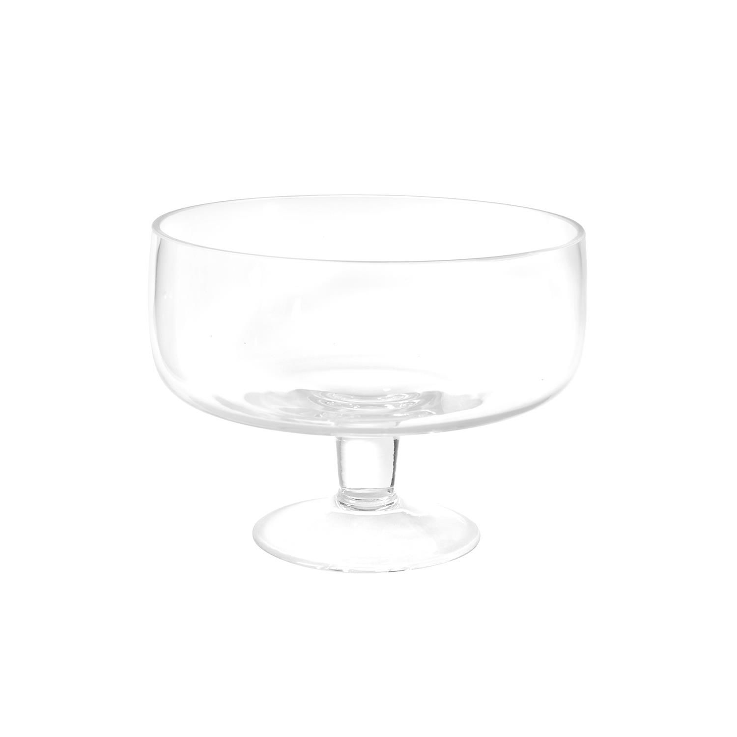 CAM AYAKLI SALATA KASE/MEYVELİK 14CM