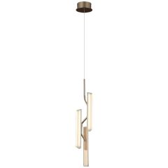 LESTINA ALTIN 3'LÜ LEDLİ AVİZE