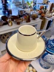 CAMILLIO 6 KİŞİLİK TÜRK KAHVESİ FİNCAN KIRIK BEYAZ