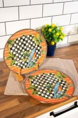 PARADISE EMAYE 2'Lİ SUNUM TABAK 30CM