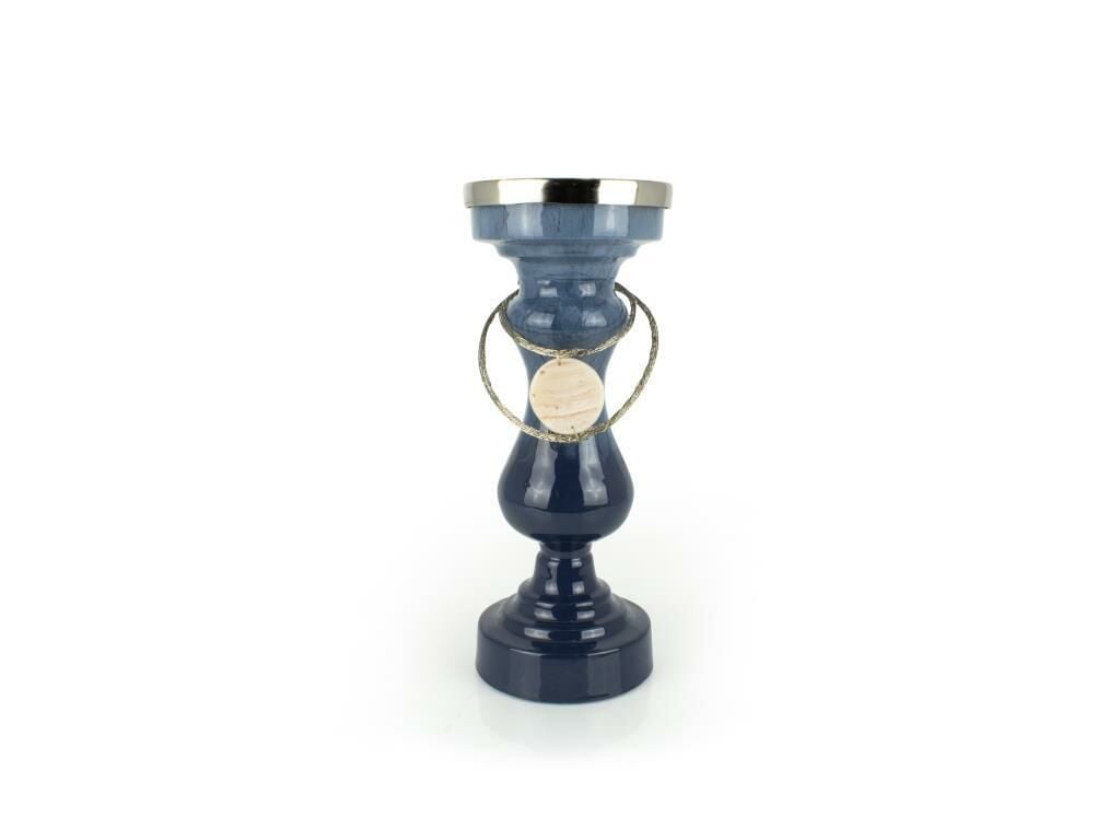RAKKAS MAVİ MUMLUK 33CM