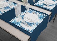 BLUE BLANC 6'LI AMERİKAN SERVİS