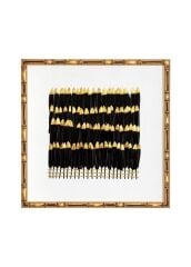 FLUME SİYAH TABLO 60X60X4CM