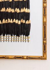 FLUME SİYAH TABLO 60X60X4CM