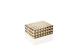 BRIOLET ALTIN DİKDÖRTGEN KUTU 22CM