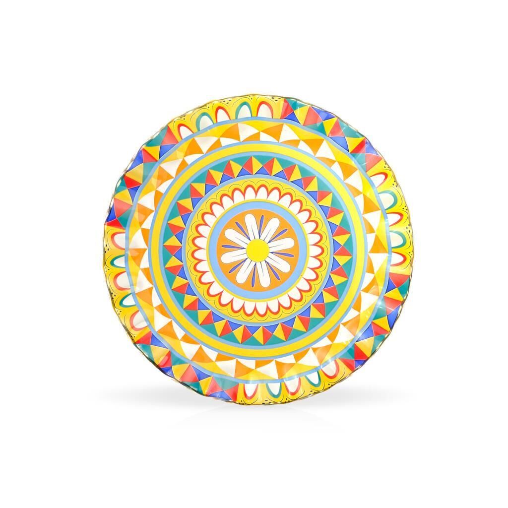 MOZAİK TEKLİ PASTA TABAK 20CM
