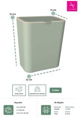 FLIP ÇÖP KOVASI YEŞİL