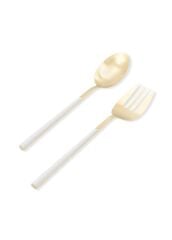 BIANCO GOLD SALATA SERVİS SETİ 2 PARÇA