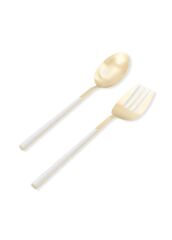 BIANCO GOLD SALATA SERVİS SETİ 2 PARÇA