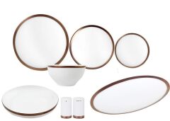 COPPER LINE 6 KİŞİLİK 28 PARÇA YEMEK TAKIMI