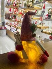 KAYAK TAKIMLI IŞIKLI NOEL DEKOR 18X10X30CM