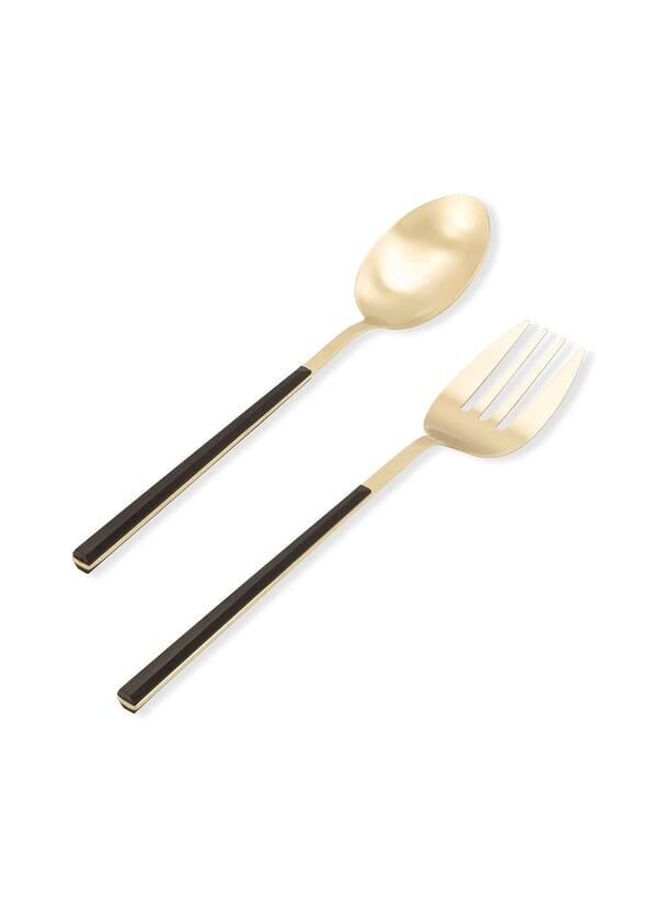 BIANCO GOLD SALATA SERVİS SETİ 2 PARÇA