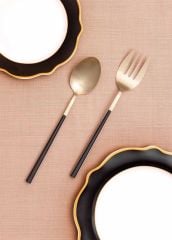 BIANCO GOLD SALATA SERVİS SETİ 2 PARÇA