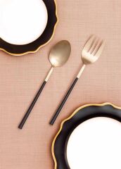 BIANCO GOLD SALATA SERVİS SETİ 2 PARÇA