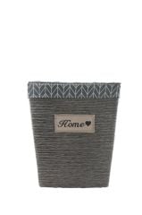 HASIR GRİ DİKDÖRTGEN ÇAMAŞIR SEPETİ 49CM