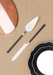 BIANCO GÜMÜŞ PASTA SERVİS SETİ 2 PARÇA