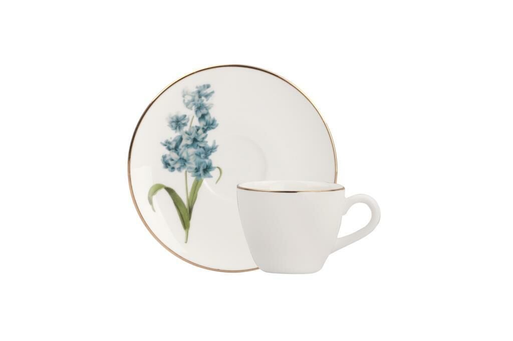 PURE FLEUR TEK KİŞİLİK TÜRK KAHVESİ FİNCANI DESEN1