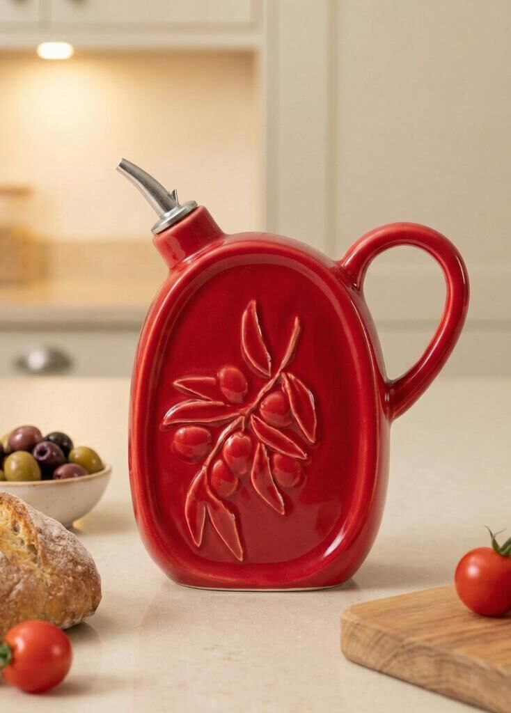 YAĞDANLIK KIRMIZI 18CM