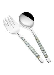 PEARL WHİTE SALATA SERVİS SETİ 2 PARÇA
