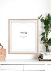 VIMINI BEJ ÇERÇEVE 30X25CM