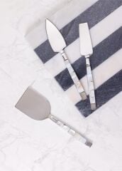 PEARL WHİTE PEYNİR SERVİS SETİ 3 PARÇA