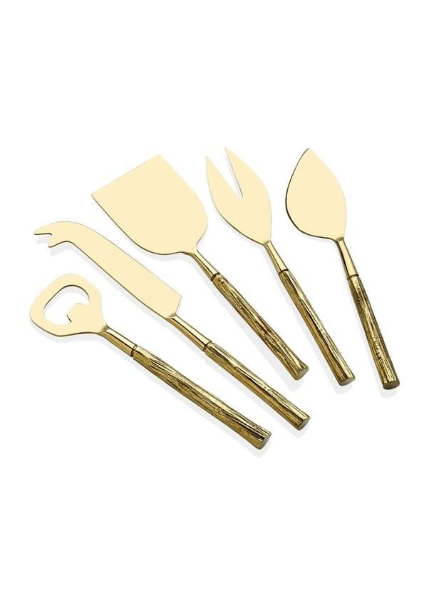 GOLDY PEYNİR SERVİS SETİ 5 PARÇA