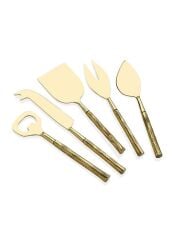 GOLDY PEYNİR SERVİS SETİ 5 PARÇA