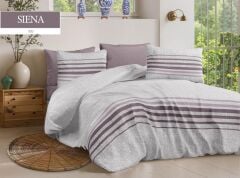 SIENA GÜL KURUSU ÇİFT KİŞİLİK NEVRESİM TAKIMI