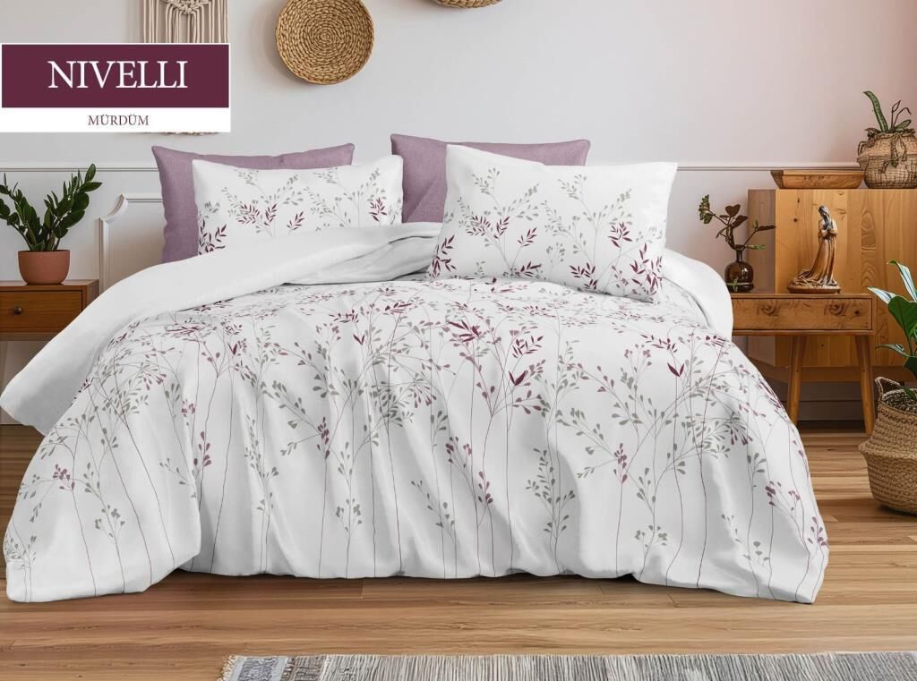 NIVELLI MÜRDÜM ÇİFT KİŞİLİK NEVRESİM TAKIMI