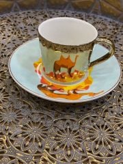 ALTIN ÇİZGİLİ 6 KİŞİLİK TÜRK KAHVESİ FİNCANI DESEN1