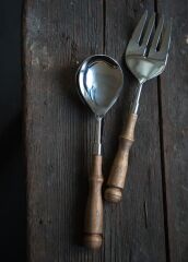 WOODY SALATA SERVİS SETİ 2 PARÇA