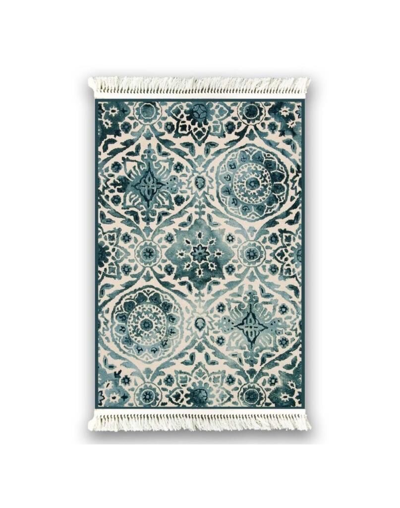 6006 KİLİM DESEN KAYDIRMAZ HALI 80x150cm