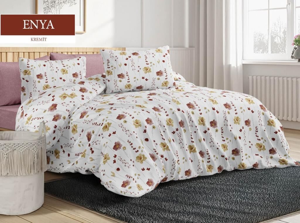 ENYA KİREMİT ÇİFT KİŞİLİK NEVRESİM TAKIMI