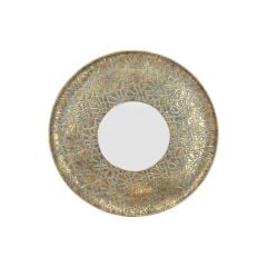 GESTONE ALTIN YUVARLAK METAL AYNA