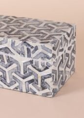 SEDEF DİKDÖRTGEN KUTU 21X12X10CM