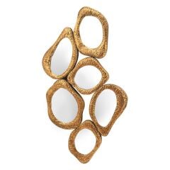 GESTONE ALTIN METAL DUVAR AYNASI