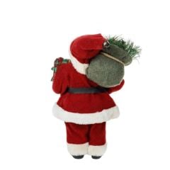 KIRMIZI HEDİYE PAKETLİ NOEL BABA 30CM
