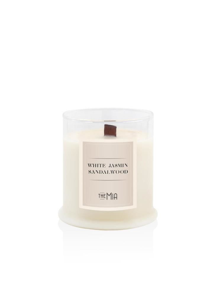 WHITE JASMİN&SANDALWOOD MUM 450GR