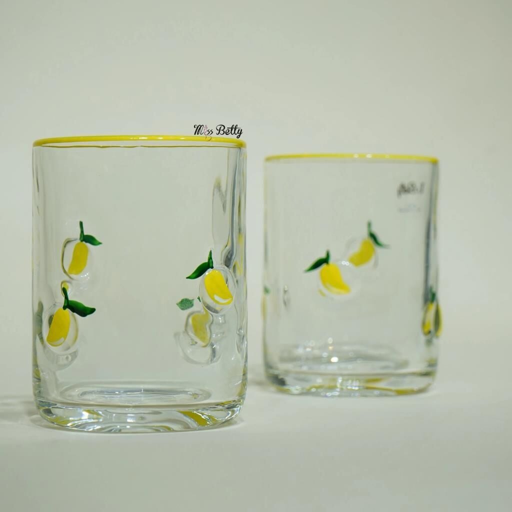 LEMON 2'Lİ CAM MEŞRUBAT BARDAK