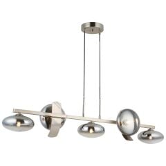 NOTATA 5'Lİ MAT NİKEL SIRALI AVİZE 5XG9