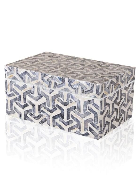 SEDEF DİKDÖRTGEN KUTU 25X16X12CM