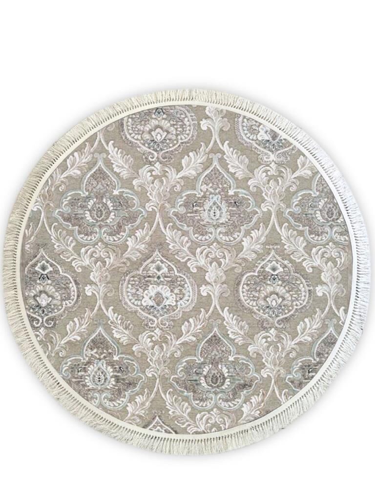 6010 KİLİM DESEN YUVARLAK KAYDIRMAZ HALI 140cm