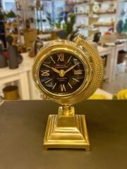 ALTIN ESKİTME AYAKLI MASA SAATİ 33CM