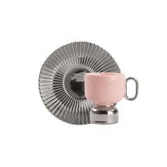 BELLIS PEMBE GÜMÜŞ TEK KİŞİLİK TÜRK KAHVESİ İNCANI