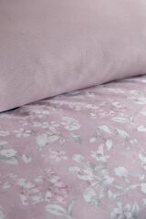 FRANNY ROSE ELEGANCE BASKILI SATEN ÇİFT KİŞİLİK NEVRESİM TAKIMI