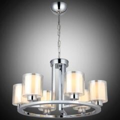 VODA KROM 6'LI AVİZE