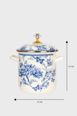BLUE LİFE EMAYE BAKLİYAT KABI 16CM