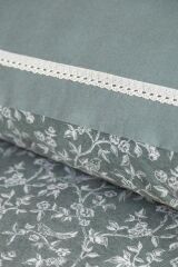 GALVIN OLIVE KREP ÇİFT KİŞİLİK NEVRESİM TAKIMI