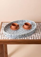 SEDEF OVAL TEPSİ 45X33X6CM